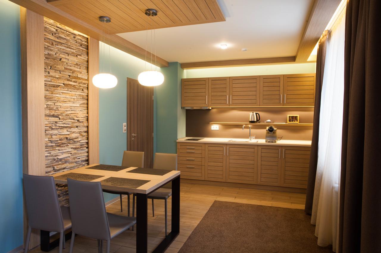 Amira Boutique Hotel Bansko Buitenkant foto A modern kitchen