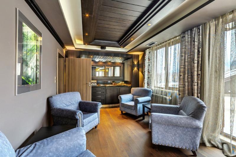 Amira Boutique Hotel Bansko Buitenkant foto A 3D rendering of a living room