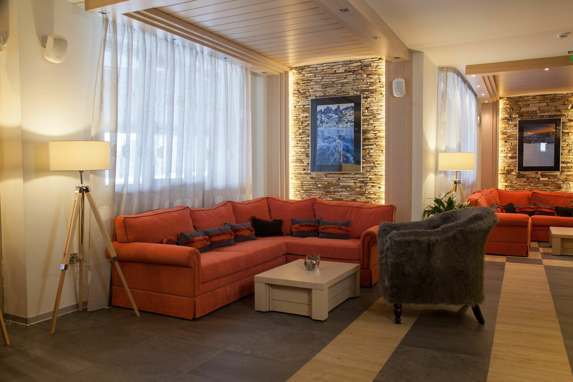 Amira Boutique Hotel Bansko Buitenkant foto The lobby of the hotel